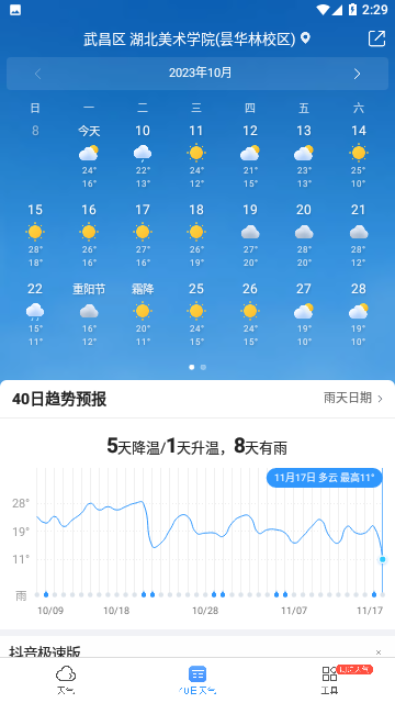 15日天气预报